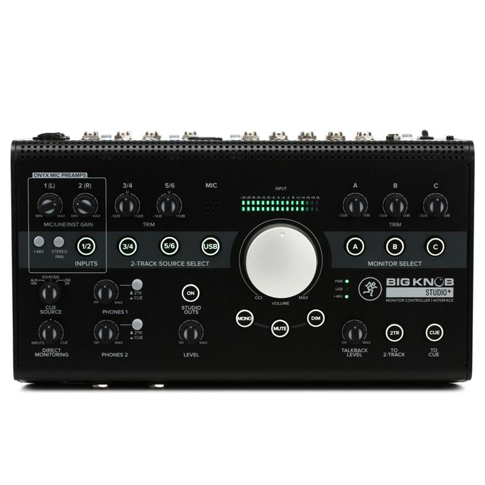 Mackie Big Knob Studio+ 4×3 Studio Monitor Controller and Interface