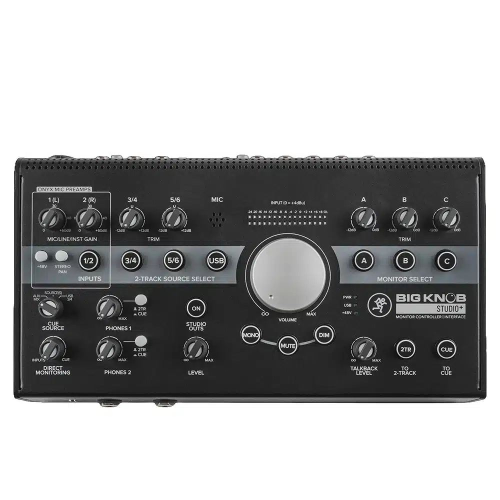 Mackie Summer Specials 9 Mackie Big Knob Studio+ 4x3 Studio Monitor Controller and Interface