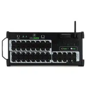 32-channel Digital Rack Mixer with Integrated 32-in/32-out USB 2.0 Audio Interface, 32 Mic Preamps, 32 Input Channels, 15 Output Buses, 6 VCAs, 6 Mute Groups, 4 Stereo FX Processors, and Built-in Wi-Fi Networking