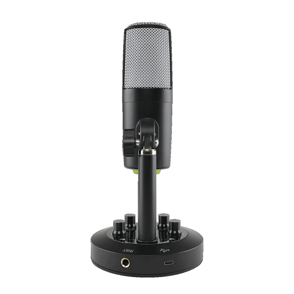 Mackie EM-CHROMIUM USB Condenser Microphone with 2-channel Mixer