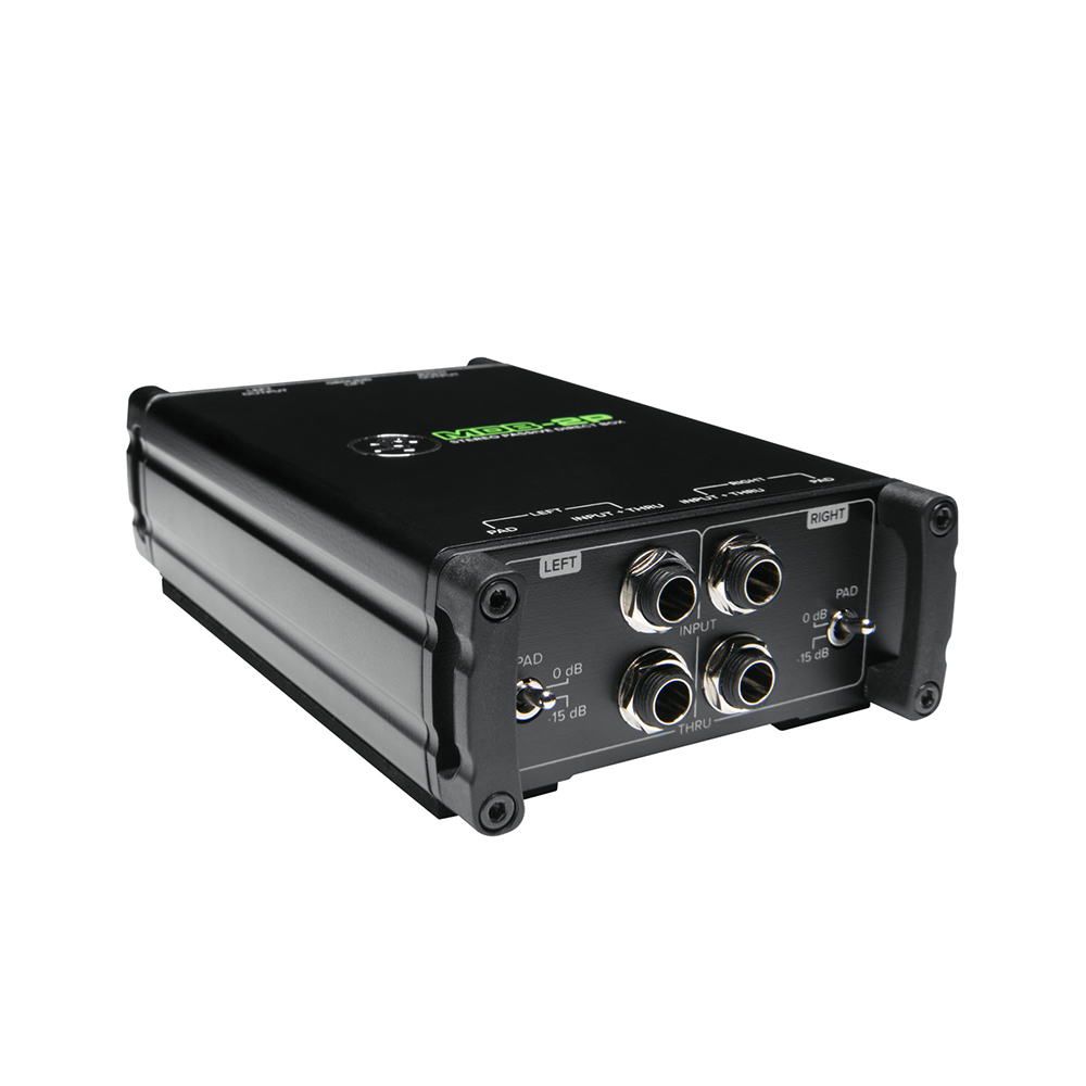 Mackie MDB-2P Stereo Passive Direct Box (B-Stock, No Warranty)