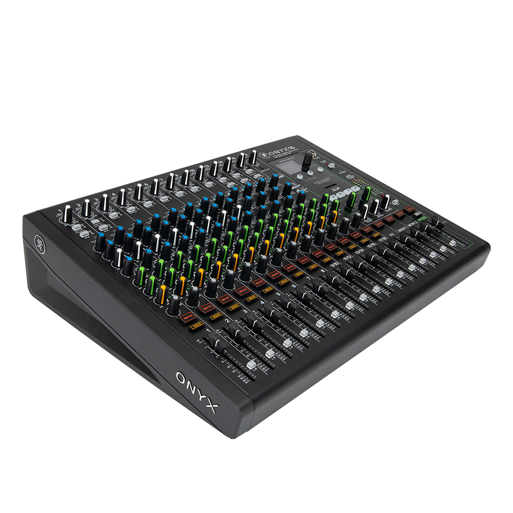 Mackie Onyx16 16-channel Analog Mixer with Multitrack USB
