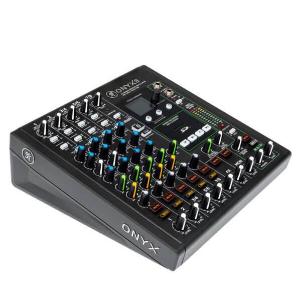 Mackie Onyx8 8-channel Analog Mixer with Multi-Track USB