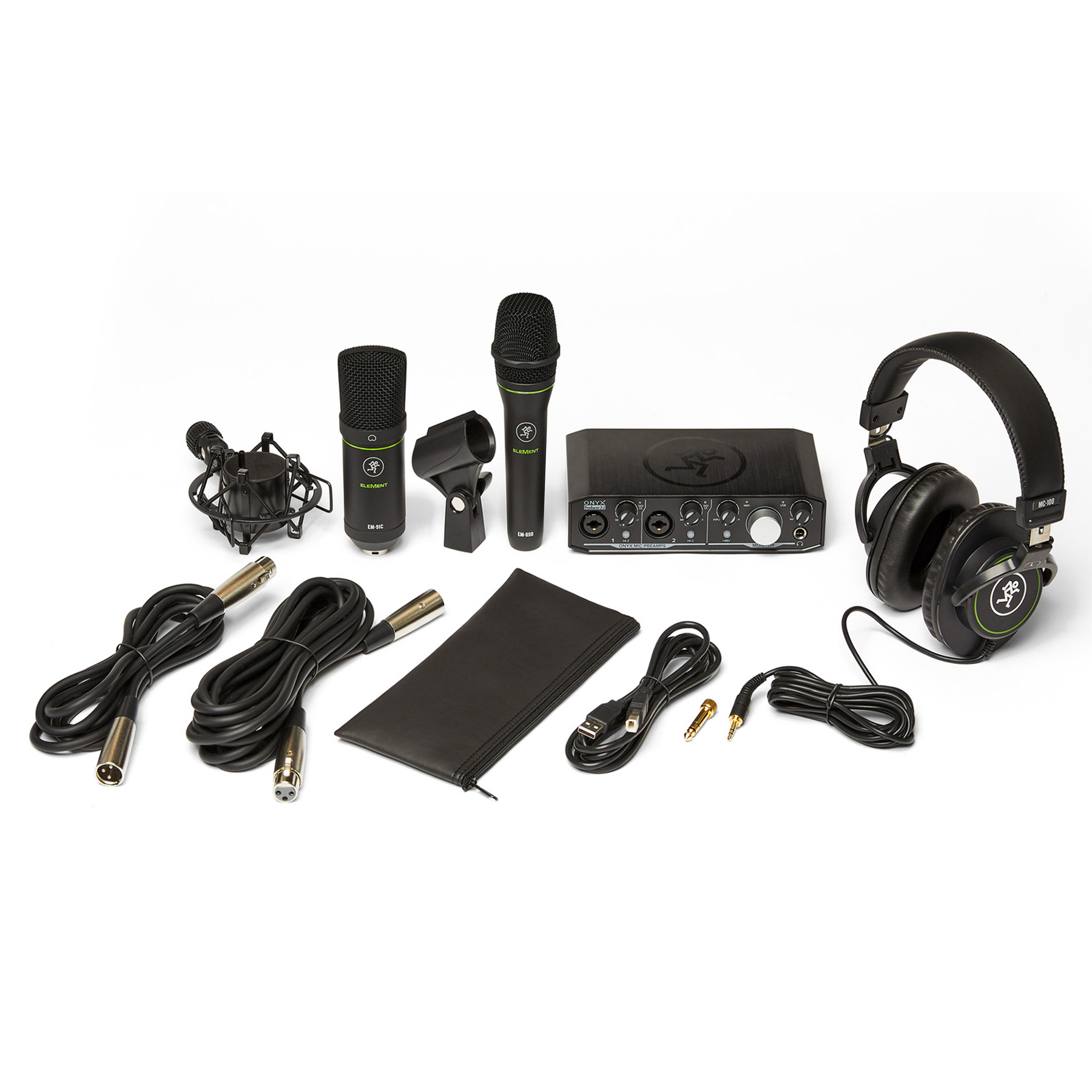 Mackie Producer Bundle with USB Interface and Microphones