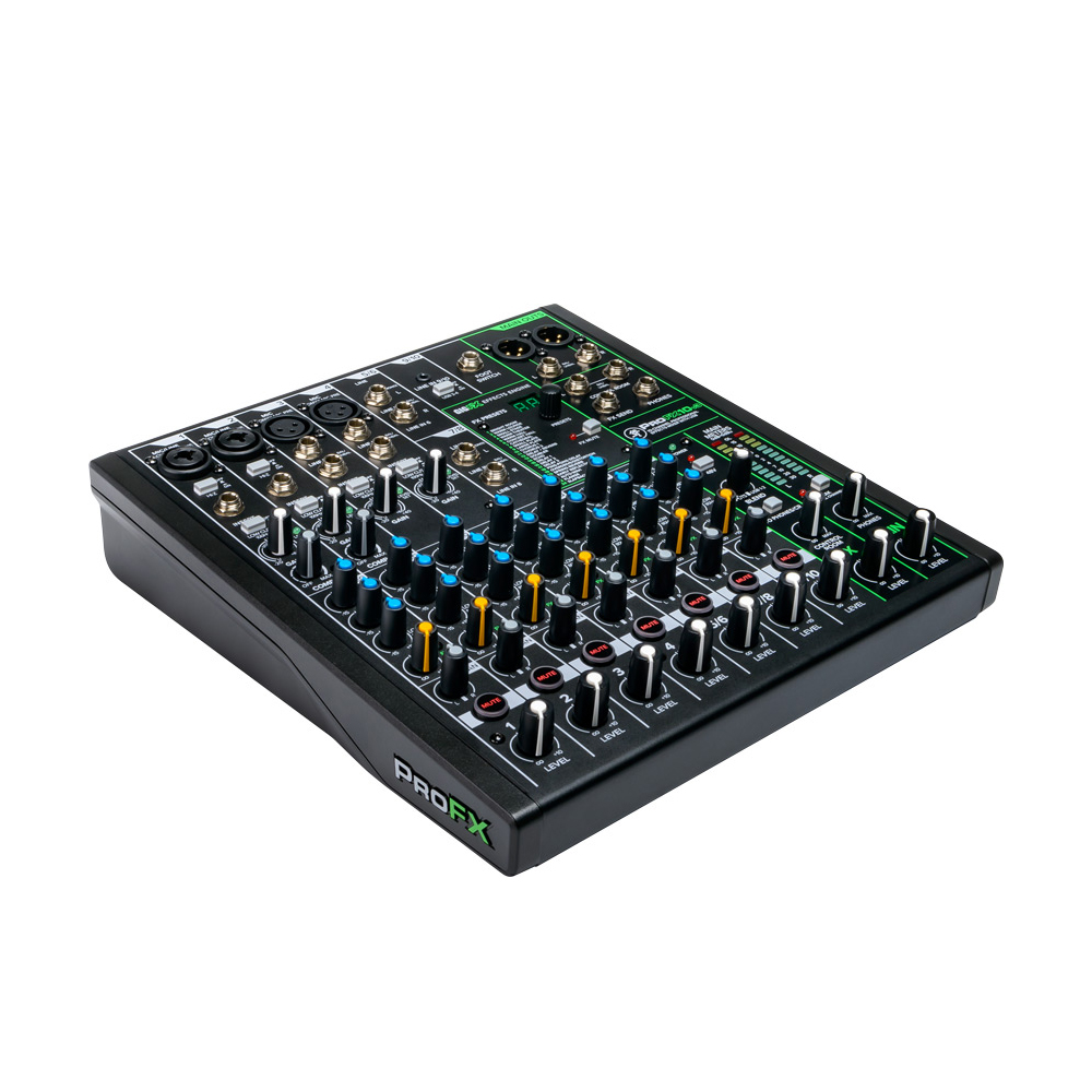 Mackie ProFX10v3 10-channel Mixer with USB and Effects