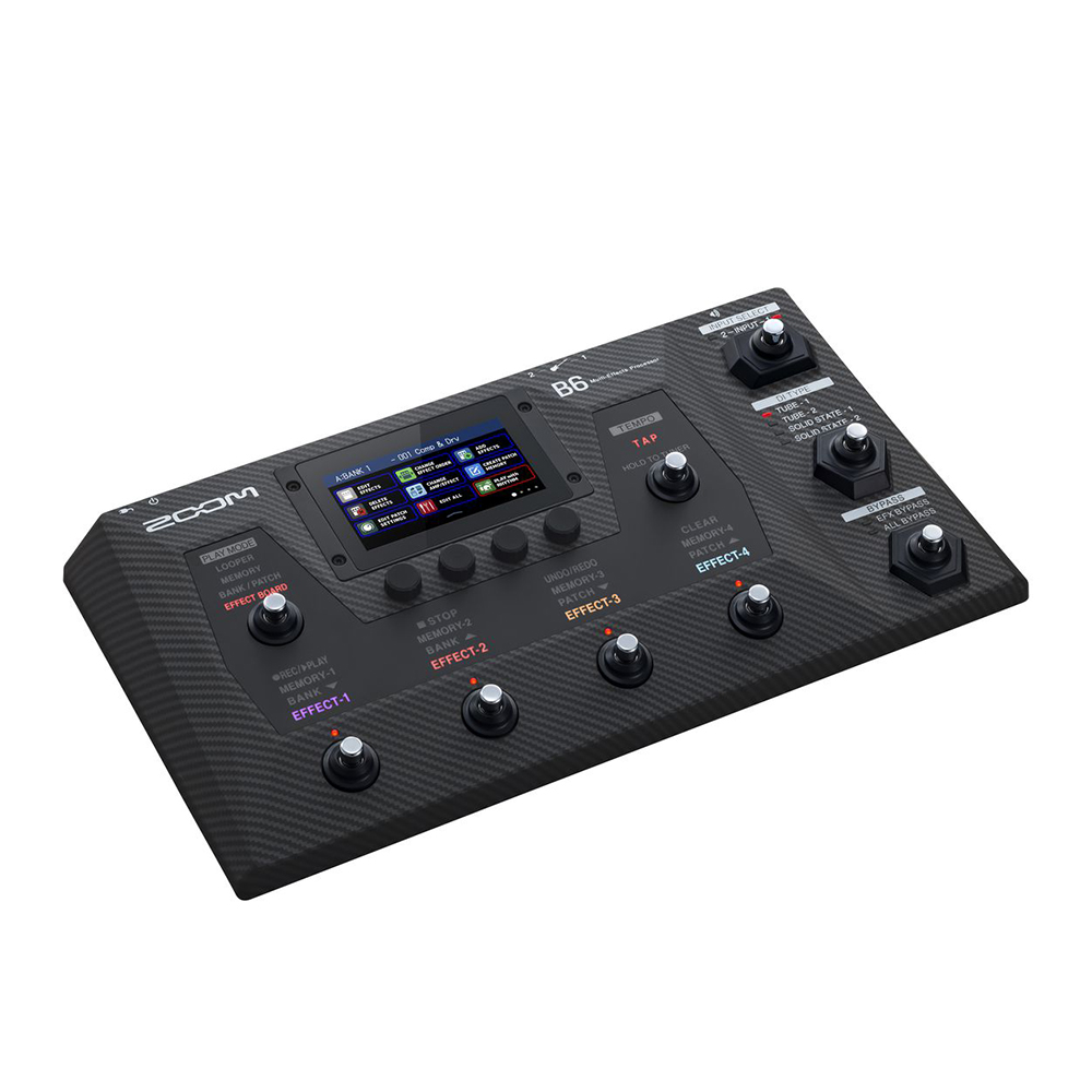 Zoom B6 Bass Multi-effects Processor Pedal