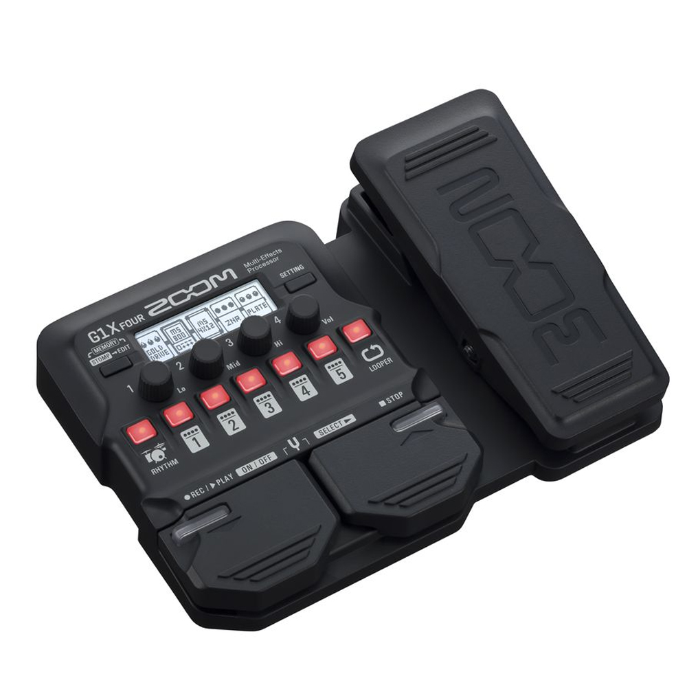 Zoom G1X FOUR Multi-effects Processor with Expression Pedal