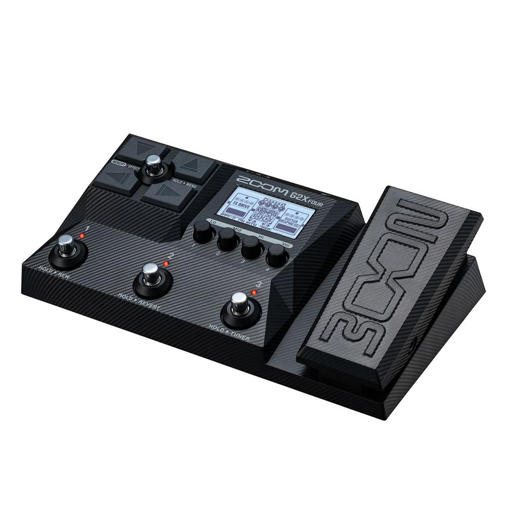 Zoom G2X Four Multi-effects Processor with Expression Pedal