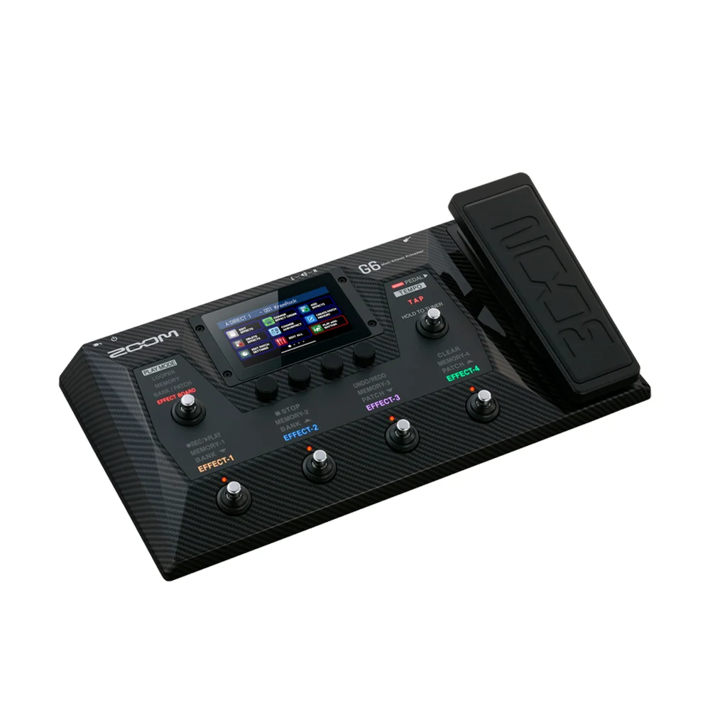 Zoom G6 Multi-effects Processor with Expression Pedal