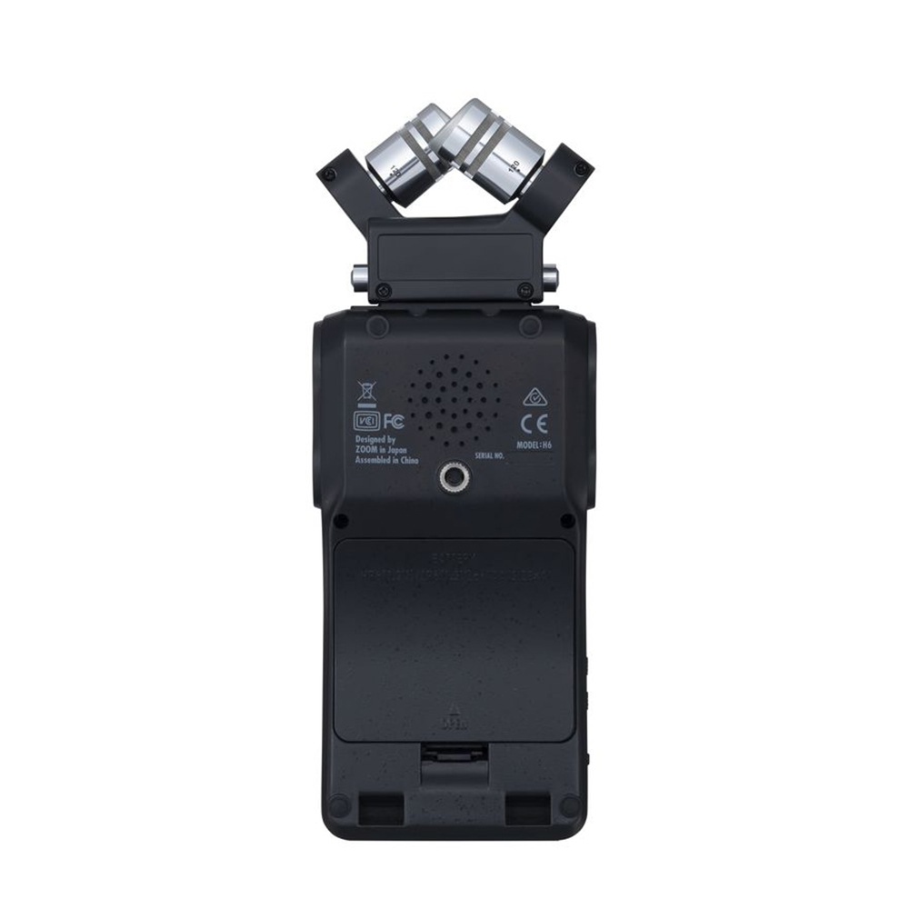 Zoom H6 All Black 6-Input / 6-Track Handy Recorder
