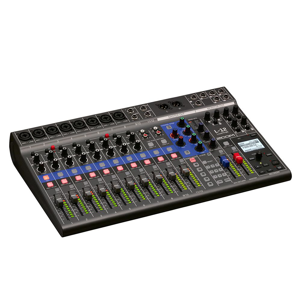 Zoom LiveTrak L-12 12-channel Digital Mixer / Recorder