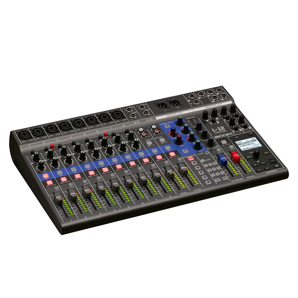 Zoom LiveTrak L-12 12-channel Digital Mixer / Recorder