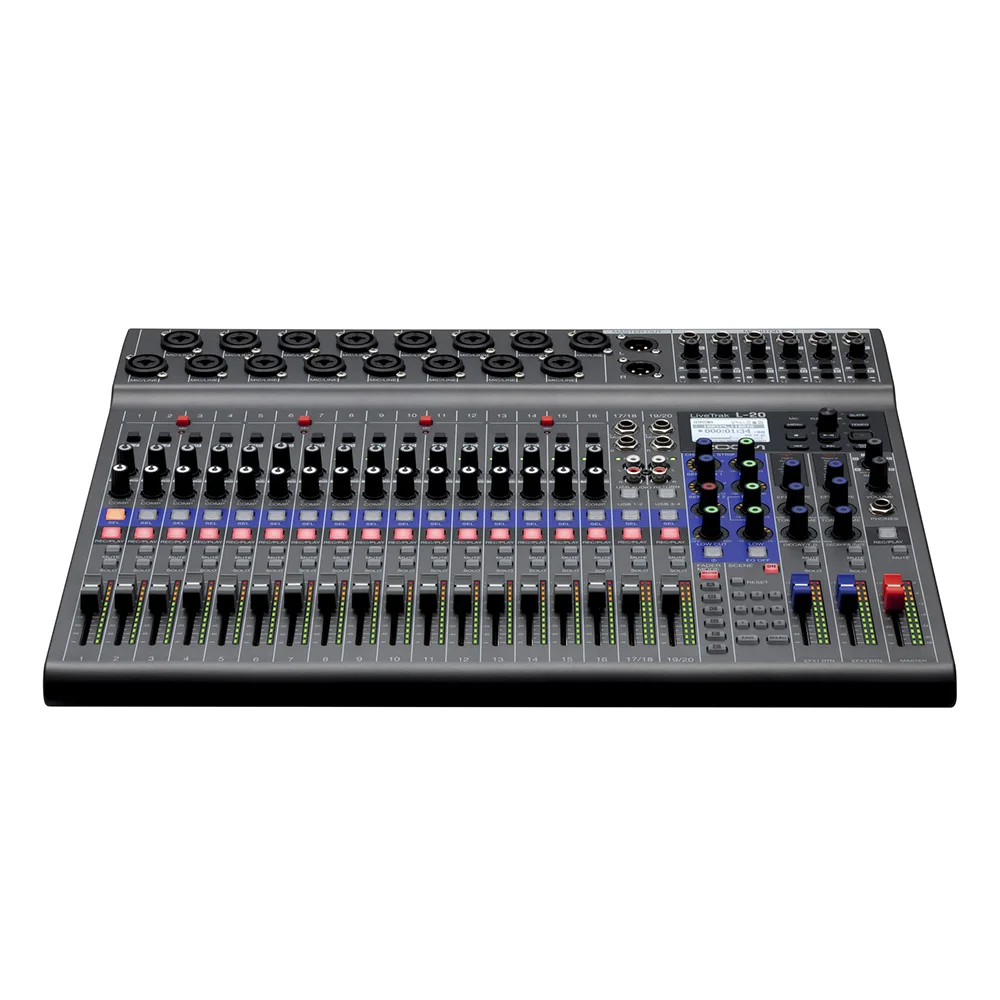 Zoom LiveTrak L-20 20-channel Digital Mixer / Recorder