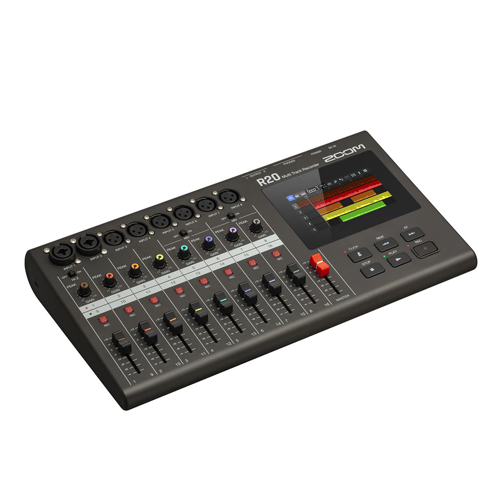 Zoom R20 16-track Recorder / Interface / Controller Workstations