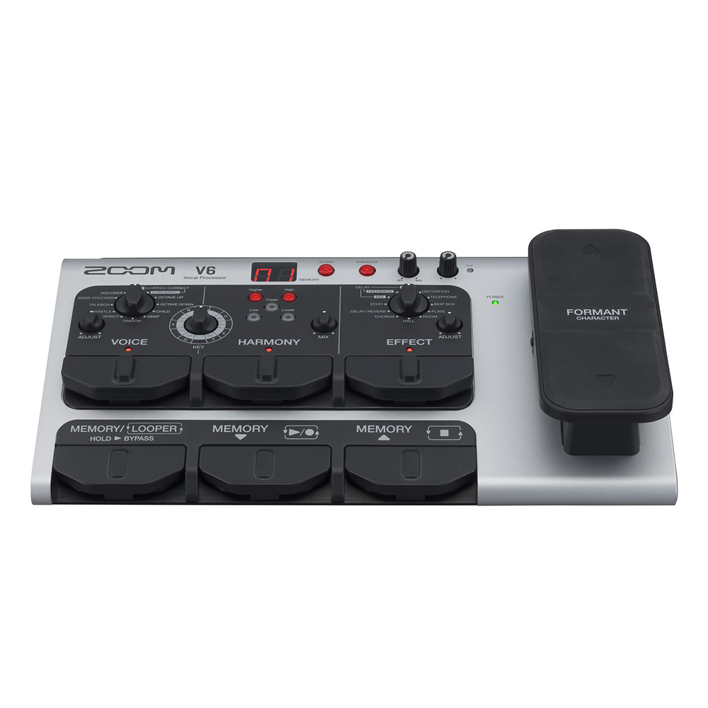 Zoom V6-SP Vocal Effects Processor with Expression Pedal