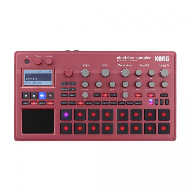 KORG Electribe Sampler Music Production Workstation (Red) - City Music -  Singapore #1 Trusted Music Store Since 1968