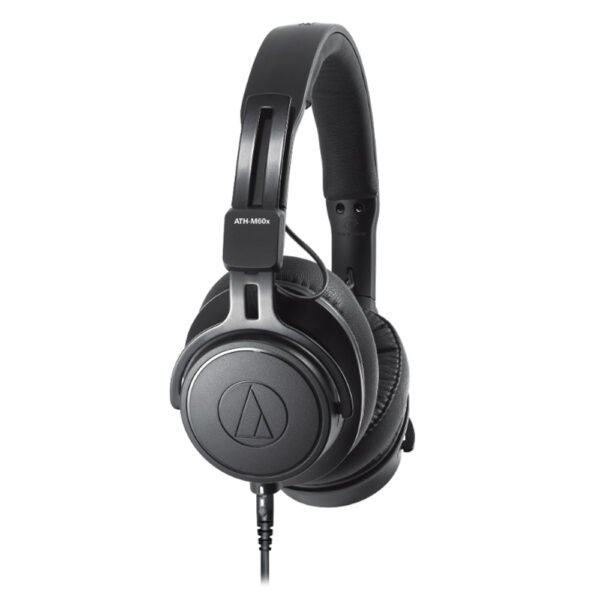 Closed-back Circumaural Headphones with Collapsible Design, 45mm Neodymium Magnet Drivers, Detachable Cables, 1/4" Adapter, and Carrying Pouch