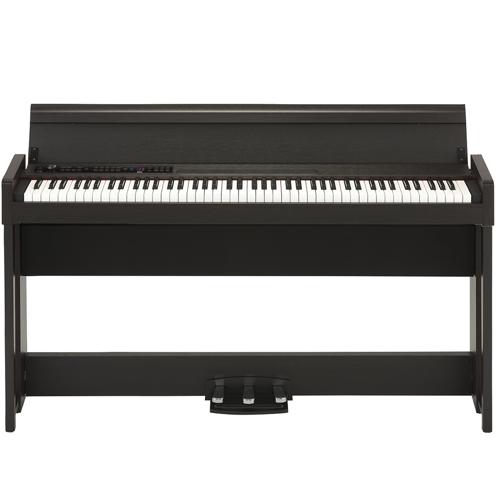 Korg C1 Air 88-Key Digital Piano with Bluetooth - Brown