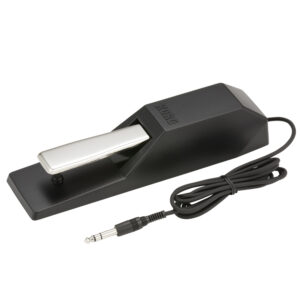 Normally Open Sustain Pedal with Half-damper Action (Korg only) for Korg, Novation, Fatar, and Casio Keyboards