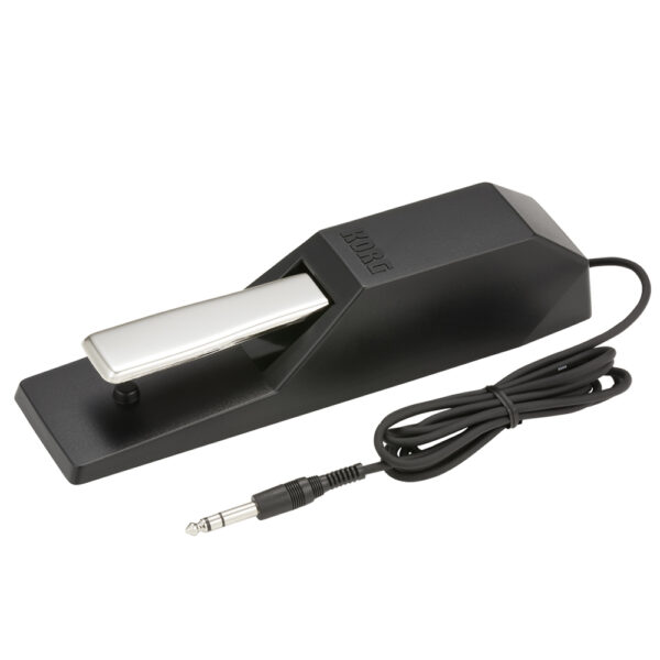 Normally Open Sustain Pedal with Half-damper Action (Korg only) for Korg, Novation, Fatar, and Casio Keyboards