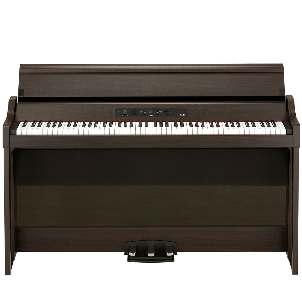 Korg G1 Air Digital Piano with Bluetooth and USB I/O - Brown