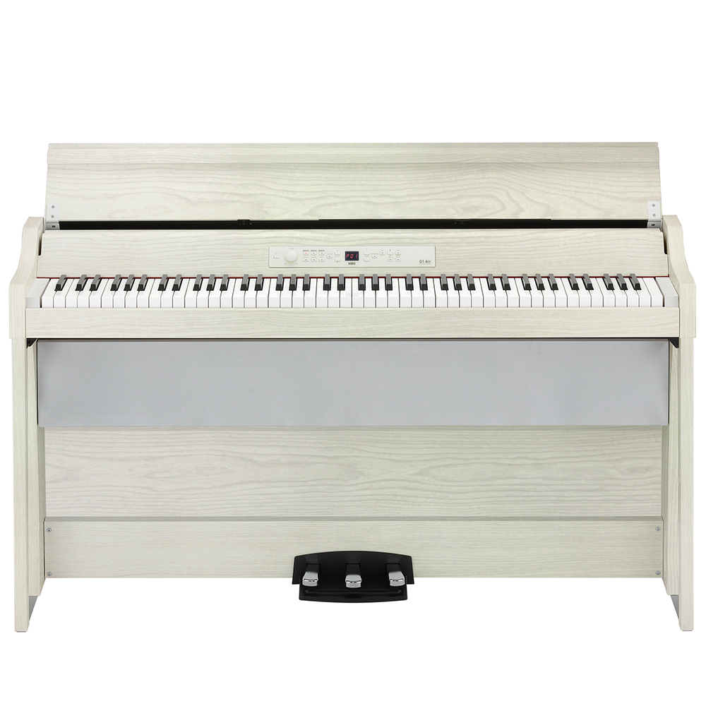 Korg G1 Air Digital Piano with Bluetooth and USB I/O – White Ash