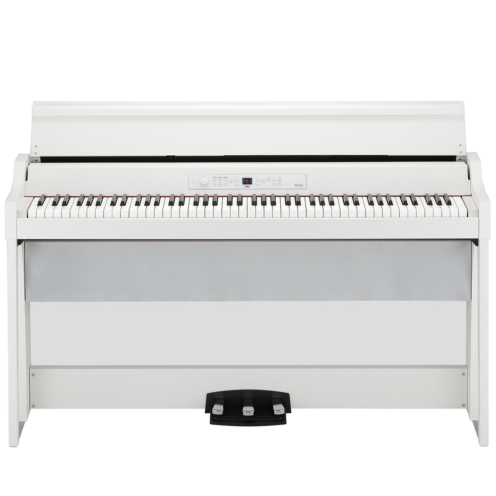 Korg G1 Air Digital Piano with Bluetooth and USB I/O – White