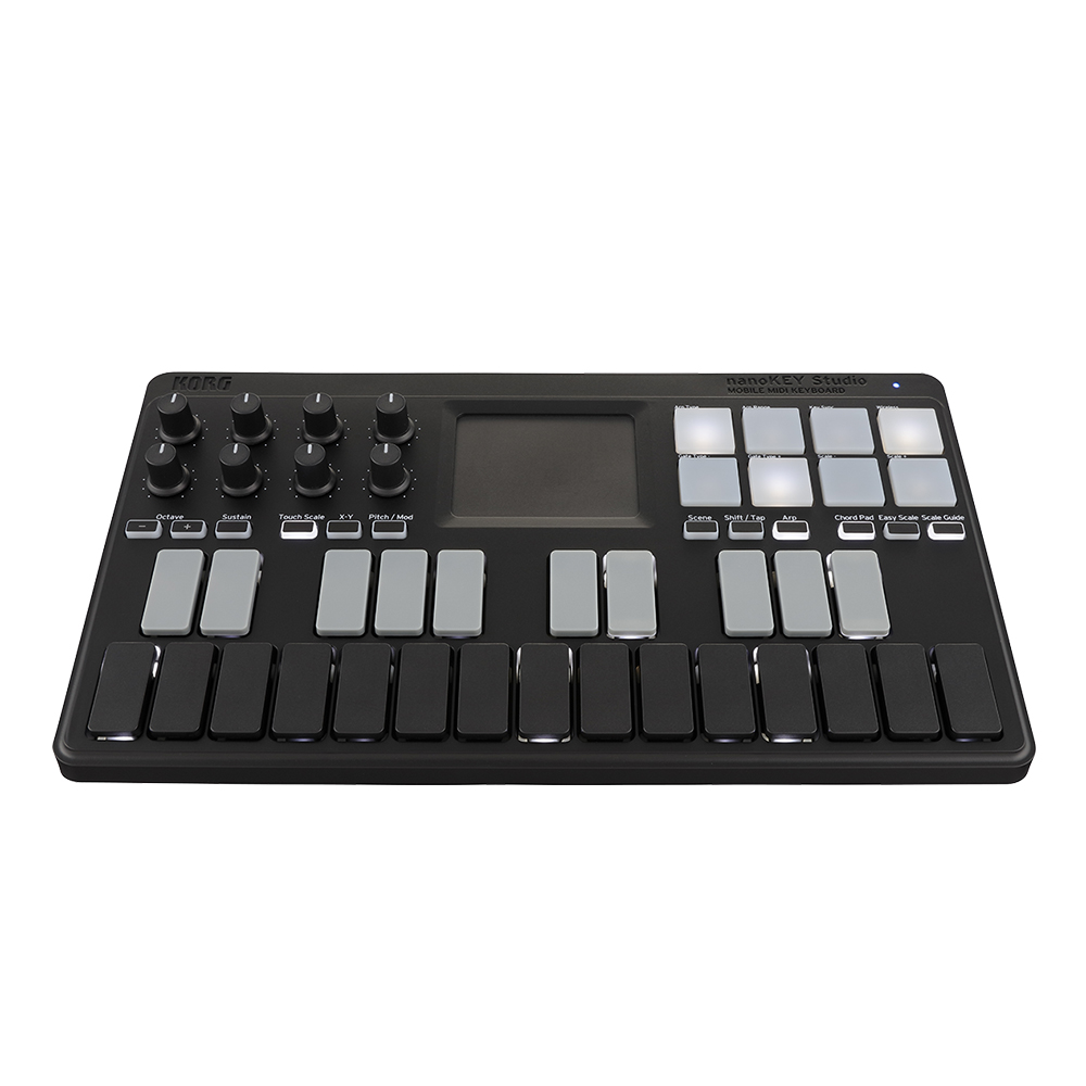Korg nanoKEY Studio Bluetooth/USB Mobile MIDI and Pad Controller Keyboard