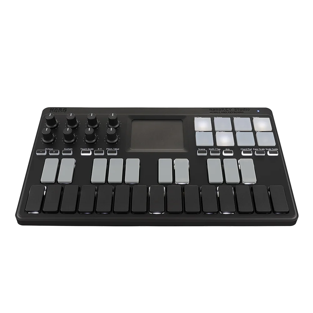 Korg nanoKEY Studio Bluetooth/USB Mobile MIDI and Pad Controller Keyboard