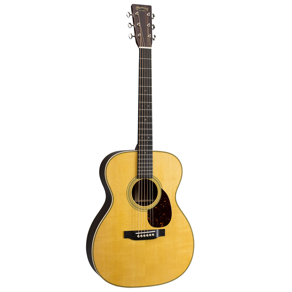Martin OM-28 Acoustic Guitar - Natural with Rosewood