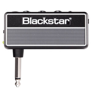 Compact Headphone Guitar Amplifier with Delay, Chorus, and Reverb Effects, 17-hour Battery Life, and Auxiliary In Jack for Music Players