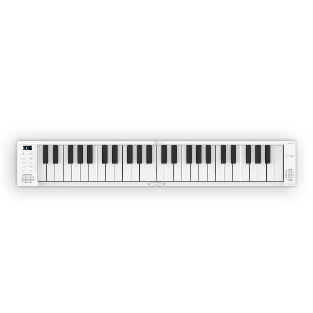 Carry-On Folding Piano 49 Keys With Built-In Speakers