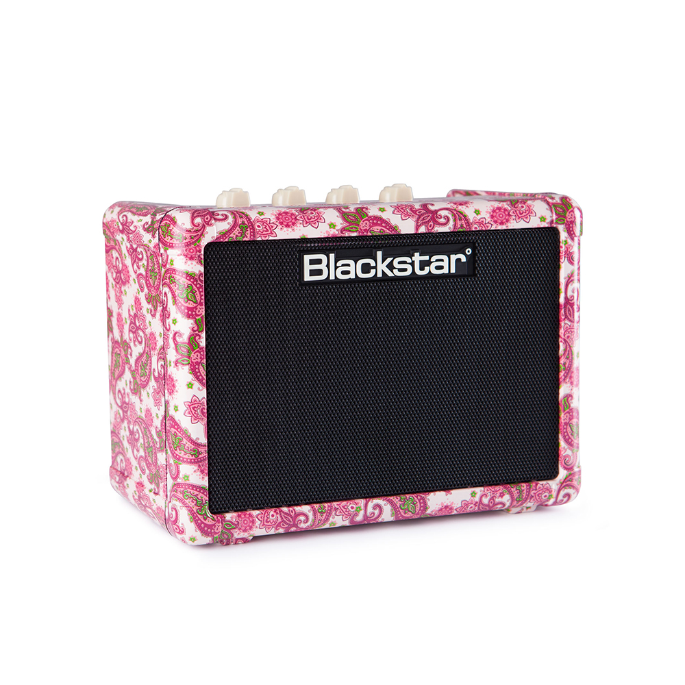 Blackstar FLY 3 1x3 inch 3-watt Mini Guitar Combo Amp (Pink Paisley)
