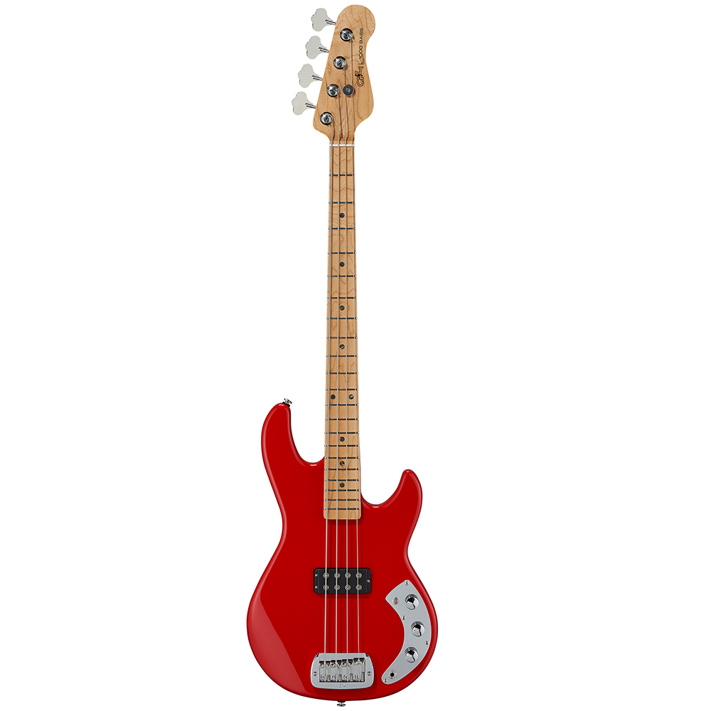 G&L CLF Research L1000 Bass Guitar Rally Red City Music