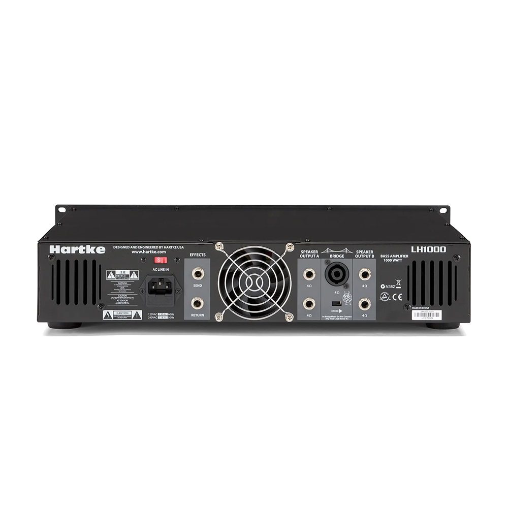 Hartke LH1000 1000-watt Bass Amplifier Head