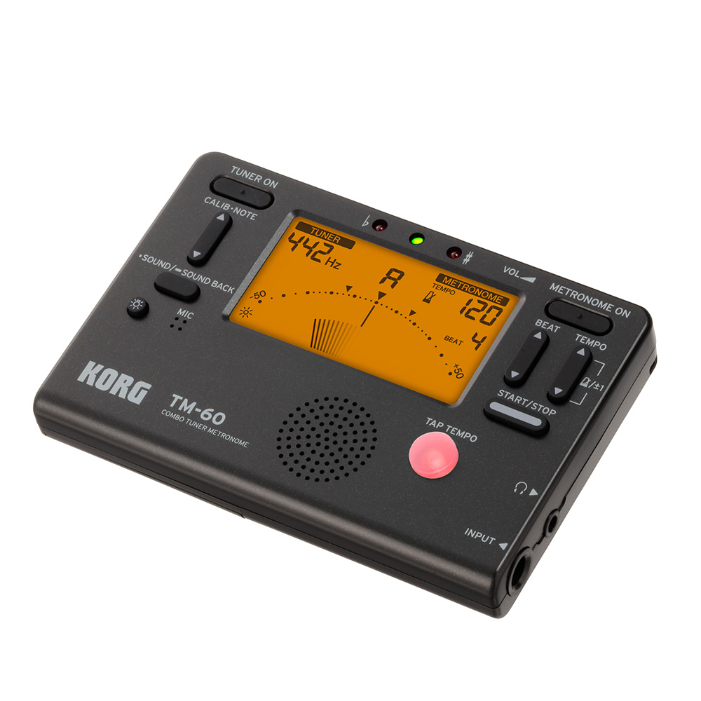 Korg TM-60 Multi-Instrument Tuner/Metronome - Black