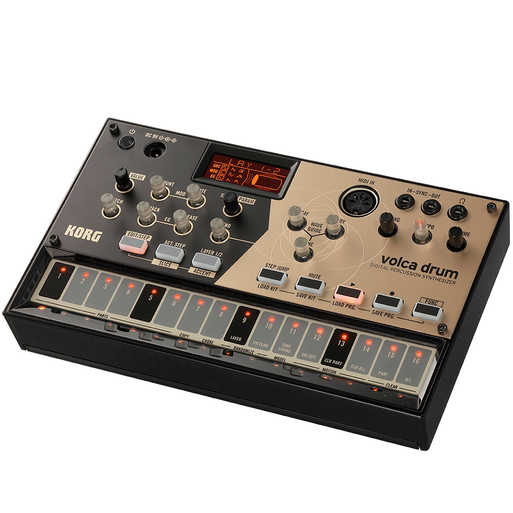 Korg Volca Drum Physical Modeling Drum Synthesizer