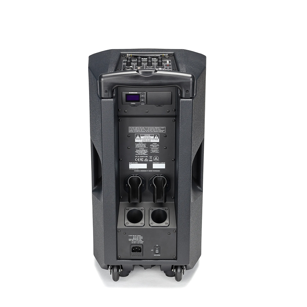 Samson Expedition XP310w 4-channel 300w Portable PA System, Band D with Bluetooth and Wireless Handheld Microphone