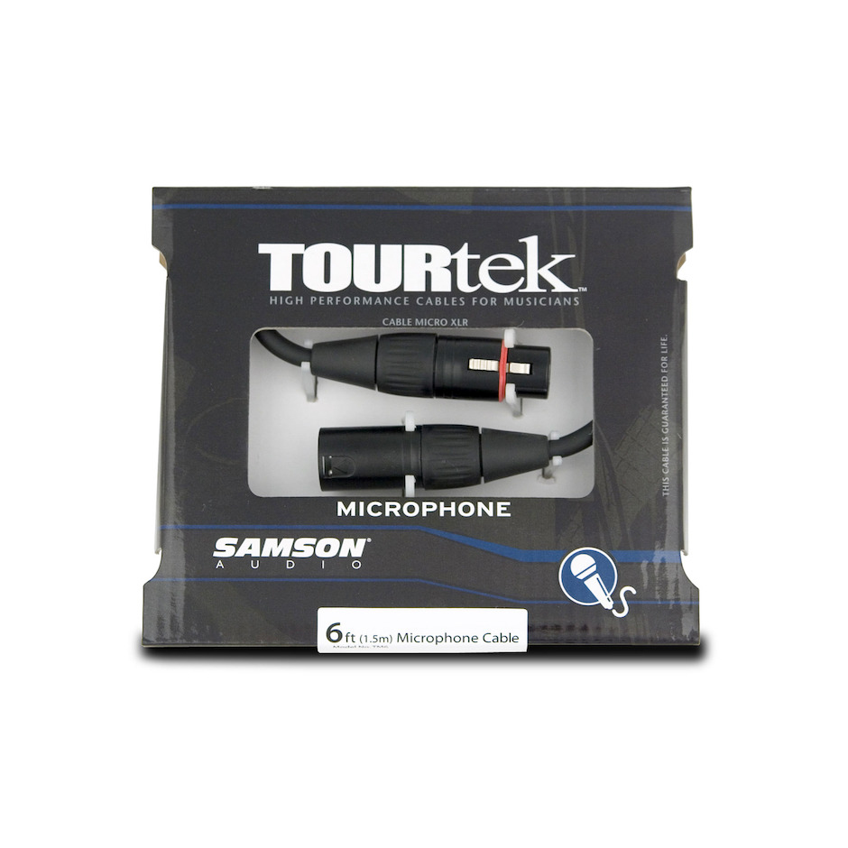 Samson Tourtek TM6 XLR Microphone Cable (1.8M) (XLR Male - XLR Female)