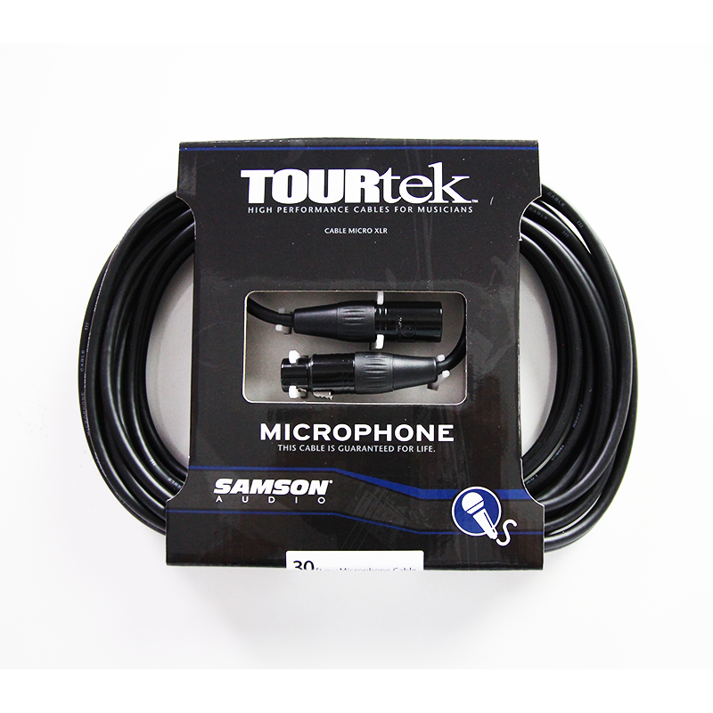 Samson Tourtek TM30 XLR Microphone Cable (9M) (XLR Male - XLR Female)
