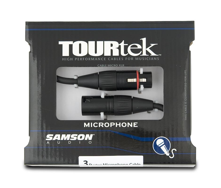 Samson Tourtek TM3 XLR Microphone Cable (0.9M) (XLR Male - XLR Female)