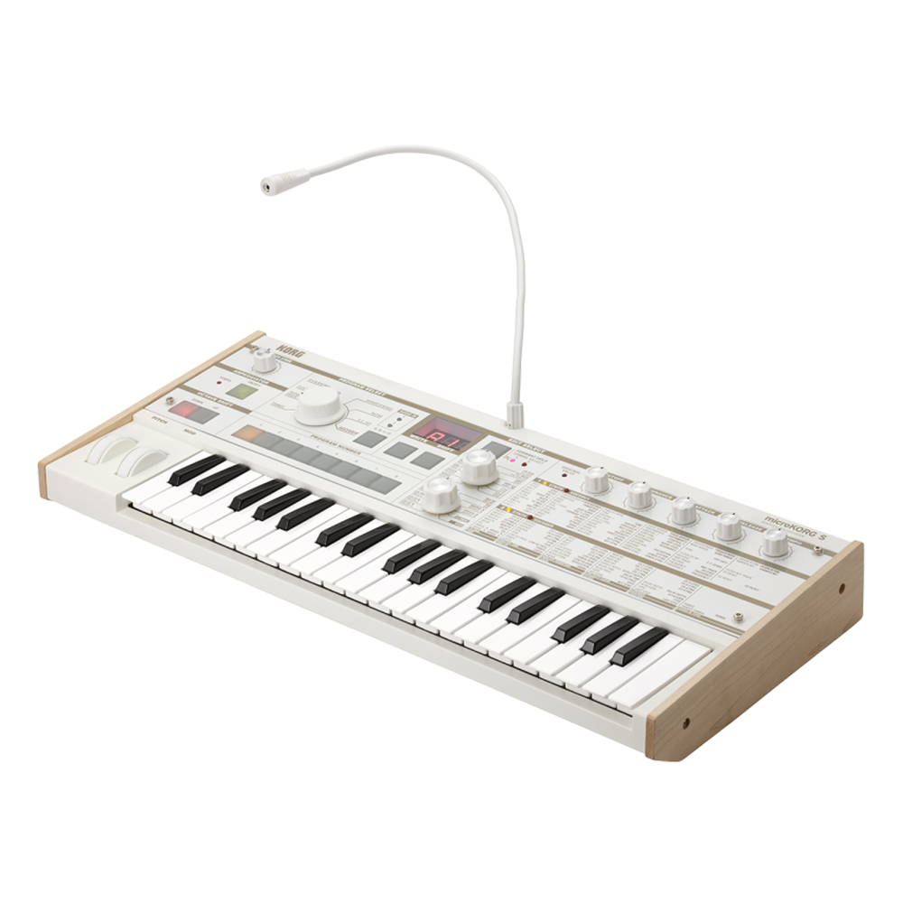Korg MicrokorgS MK-1S Synthesizer and Vocoder with Built-in Speakers