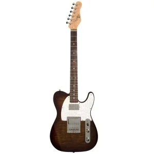 Michael Kelly 54 Open Pore Guitar In Faded Black Electric