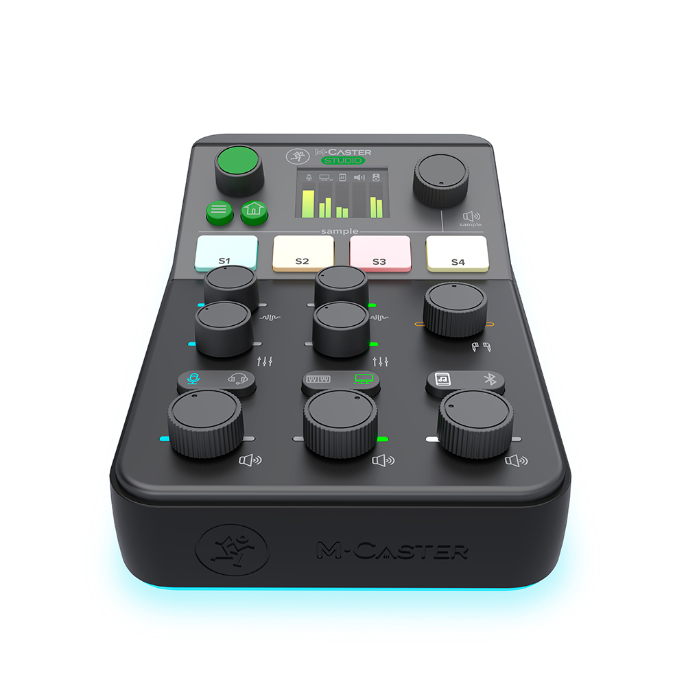 Mackie M-Caster Studio Live Streaming Mixer - Black