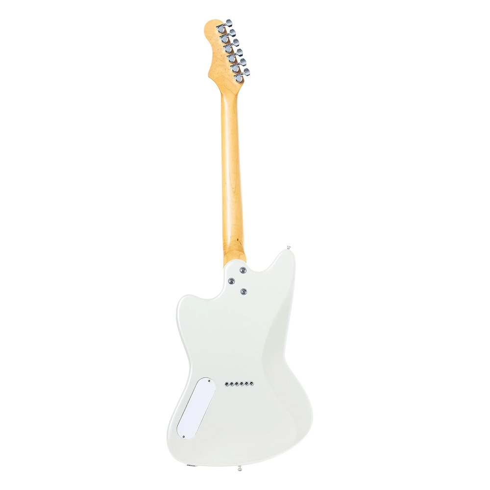 Harmony Silhouette Electric Guitar - Pearl White with Rosewood Fingerboard