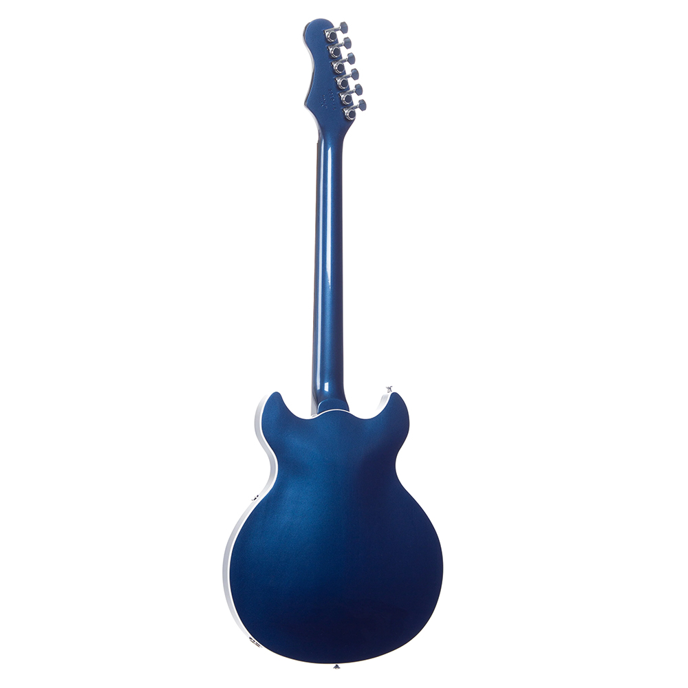 Harmony Comet Electric Guitar - Midnight Blue with Rosewood Fingerboard