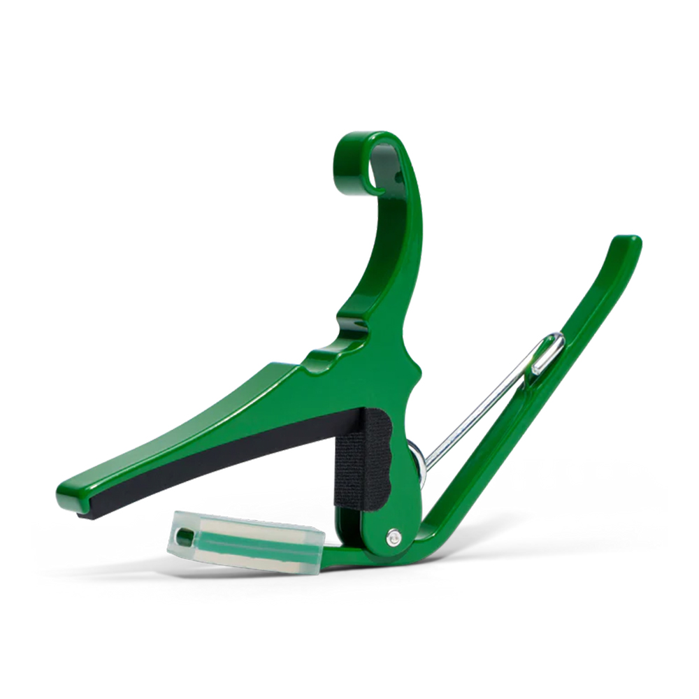 Kyser KG6EG Quick-Change Acoustic Guitar Capo – Emerald Green