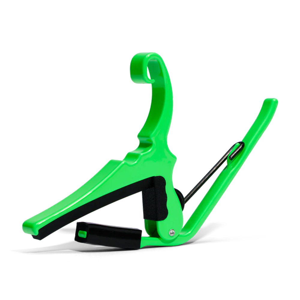 Kyser KG6NG Special Edition Neon Collection Quick-Change Acoustic Guitar Capo -  Neon Green