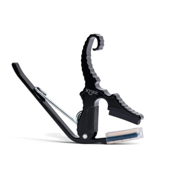 Capotasto Kyser Quick-Change Per Chitarra Elettrica, Nero, KGEB