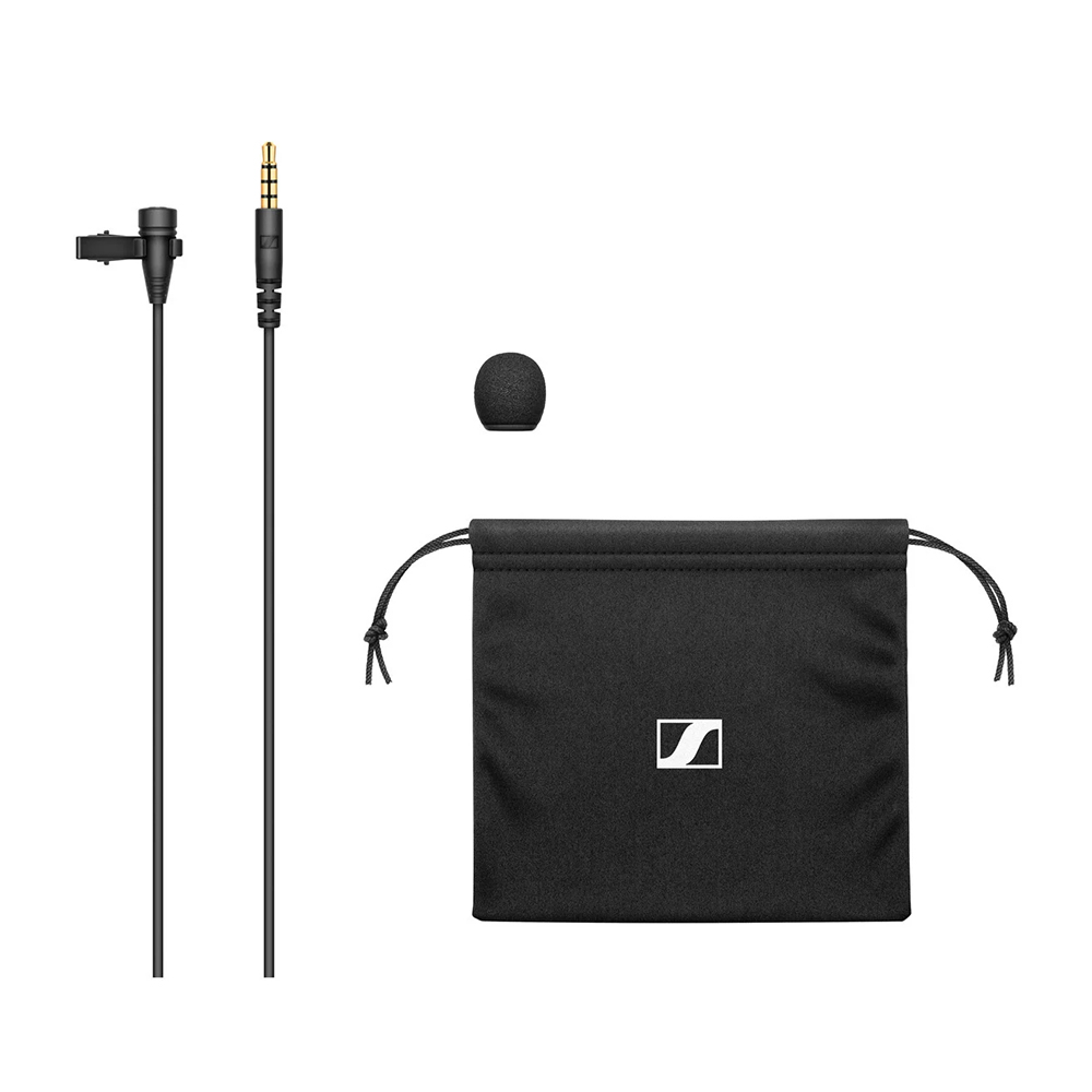 Sennheiser XS Lav Mobile Omnidirectional Lavalier Microphone with 2M Cable TRRS 3.5mm Connector